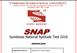 SNAP 2016 Answer Key - Live Analysis of snap 2016 exam
