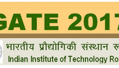 GATE 2017 Results Release Date - Check Result@appsgate.iitr.ac.in