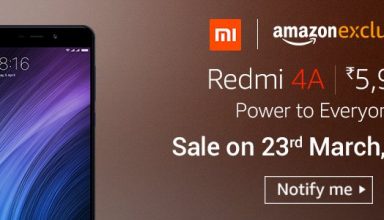 Buy Redmi 4A @ Amazon Prime for 5999 Price - Check Offers