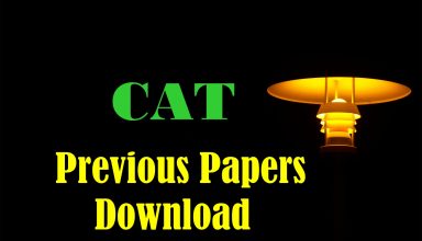 CAT Previous Papers Download