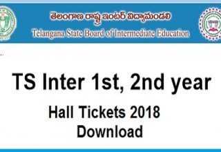 TS Inter 1st Year & 2nd Year Hall Tickets Download